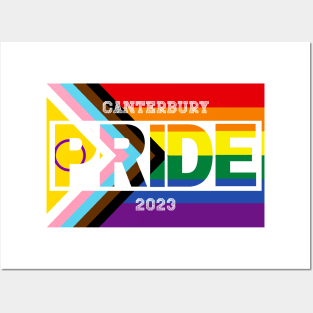 Canterbury Pride 2023 Posters and Art